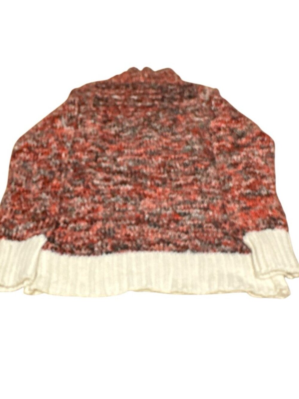 Philosophy Women Chunky Crochet Knit Mock Sweater Multicolor Size Large - Picture 2 of 5